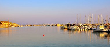 Sciacca Limanı Sicilya İtalya