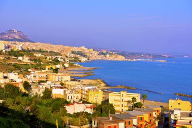 Sciacca Denizi manzarası Sicilya İtalya