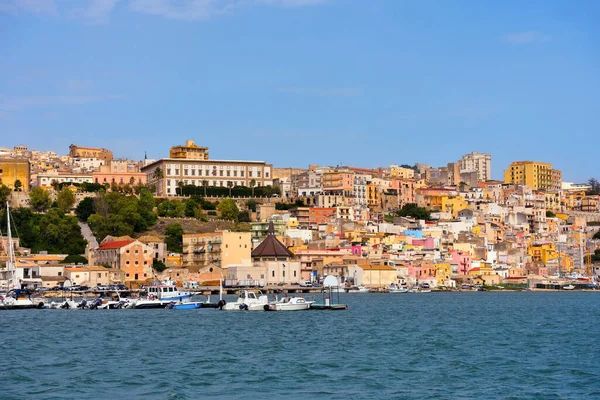 Вид Море Sciacca Sicily Италия — стоковое фото