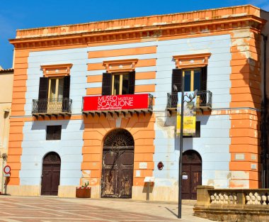 Francesco Castiglione Müzesi 16 Eylül 2019 Sciacca Sicilya