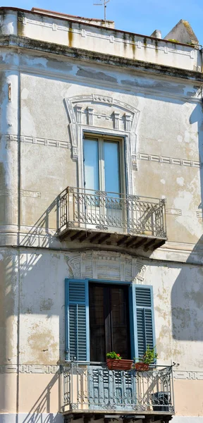 Historische Häuser Von Sciacca Sizilien Italien — Stockfoto