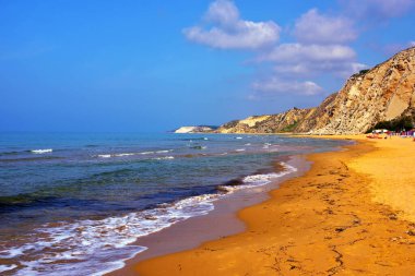 Siculiana Sahili Marina Agrigento Sicilya