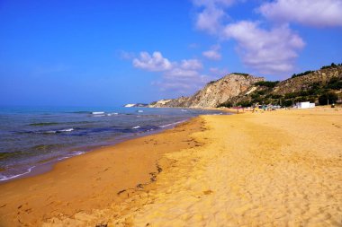 Siculiana Sahili Marina Agrigento Sicilya