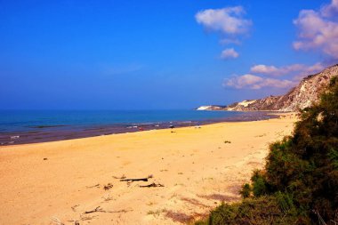 Siculiana Sahili Marina Agrigento Sicilya
