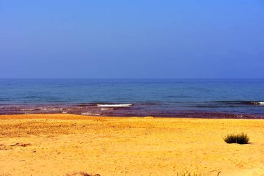 Siculiana Sahili Marina Agrigento Sicilya