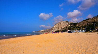 Siculiana Sahili Marina Agrigento Sicilya