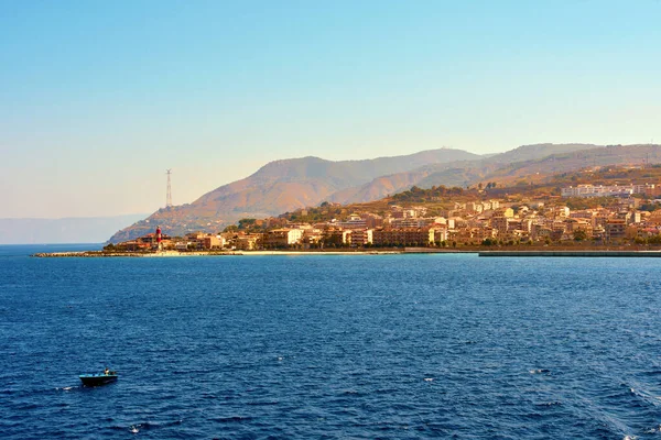 Vista Ferry Reggio Calabria Itália — Fotografia de Stock