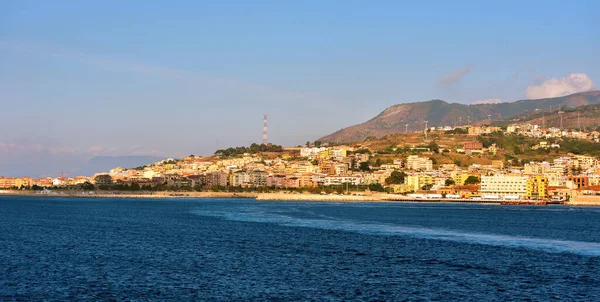 Vista Desde Ferry Villa San Giovanni Italia — Foto de Stock