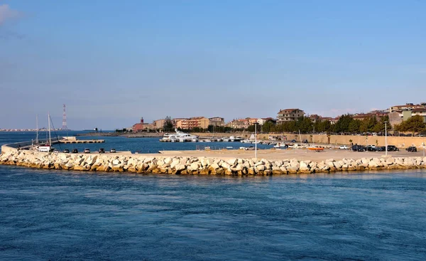 Blick Von Der Villa San Giovanni Italien Fähre — Stockfoto