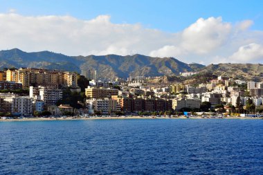 Messina Sicilya İtalya feribotundan görüntü