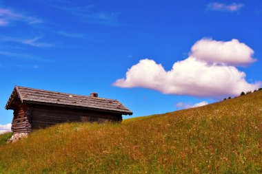 Dolomitler, İtalya 'da Latemar (obereggen) dağı