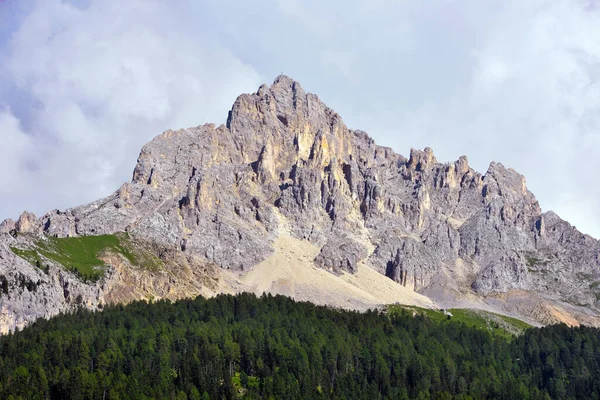 Góra Latemar Obereggen Dolomitach Włochy — Zdjęcie stockowe