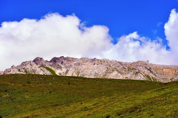 Montanha Latemar Obereggen Nas Dolomitas Itália — Fotografia de Stock