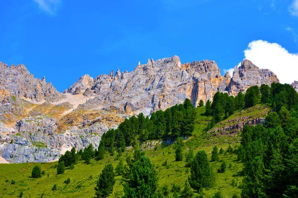 Góra Latemar Obereggen Dolomitach Włochy — Zdjęcie stockowe