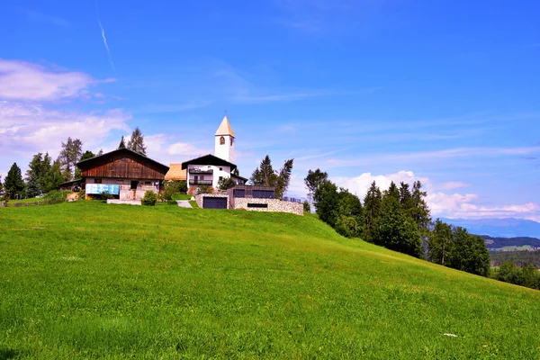 Szent Helena Templom Regglberg Nova Ponente Alto Adige Olaszország — Stock Fotó