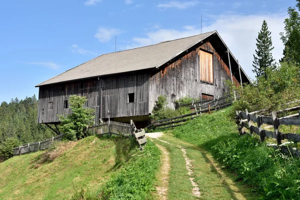 Altes Bauernhaus Nach Obereggen Alto Adige Italien — Stockfoto