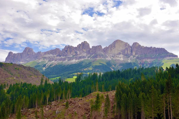 Jezero Carezza Catinaccio Alto Adige Itálie — Stock fotografie