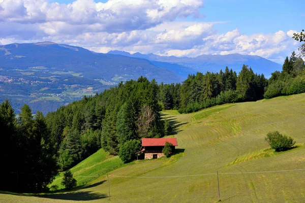 Panorama Latemar Obereggen Alto Adige Italia — Zdjęcie stockowe