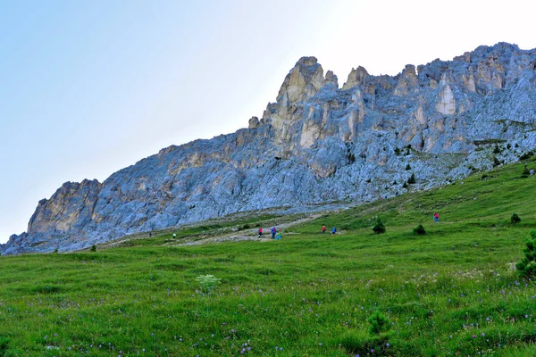 Montagne Latemar Obereggen Dans Les Dolomites Italie — Photo