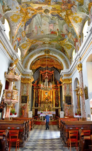 Dentro Del Santuario Madonna Pietralba Encuentra Uno Los Principales Santuarios —  Fotos de Stock