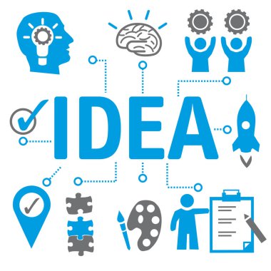 Yenilik düz çizgi simgeler