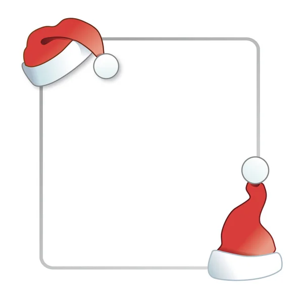 Banderas de Navidad sobre fondo blanco. ilustración — Vector de stock