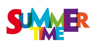 Yaz saati illüstrasyon backgrround