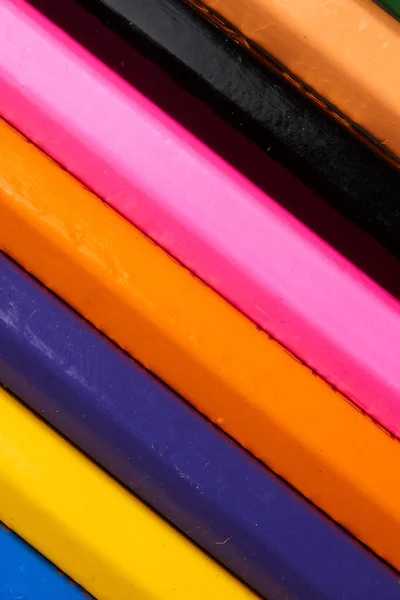 Διαγώνιο χρώμα μολύβι φόντο, πάνω όψη. - εικόνα — Φωτογραφία Αρχείου