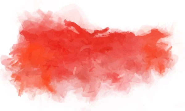 Abstrakte Kunst roter Hintergrund. Digitale Malerei. Farbbeschaffenheit. — Stockvektor