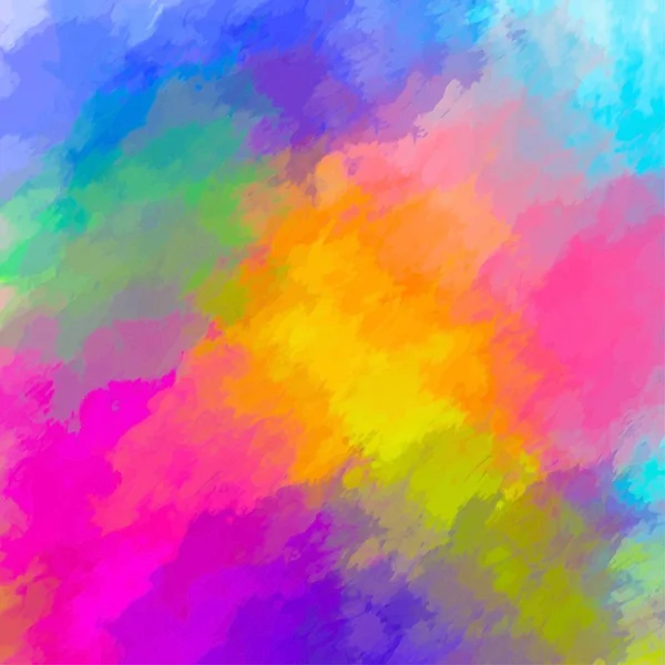 Arte abstracto colorido fondo acuarela. Pintura digital. Textura de color . — Vector de stock