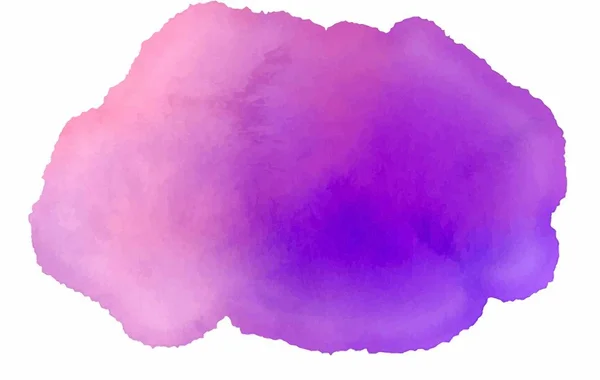 Arte abstrata aquarela fundo rosa. Pintura digital. Textura da cor . — Vetor de Stock