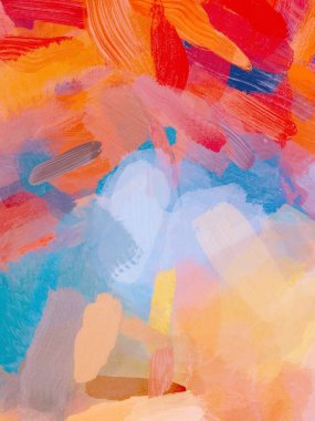 Sevimli yumuşak renkli boyama doku. Marka için trendy arka plan olarak mükemmel tasarım ambalaj