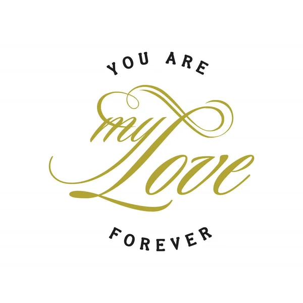 Happy Valentines Day Hand tekening Vector belettering design. — Stockfoto