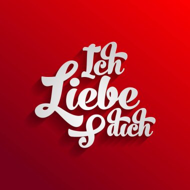 Mutlu Sevgililer günü tebrik kartı tasarım şablonu