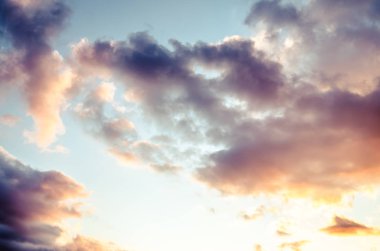 güzel gökyüzü bulutlar