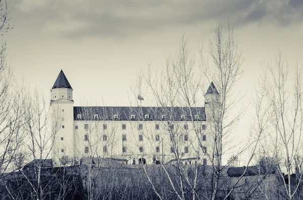 Bratislava castle Slovaki — Stockfoto