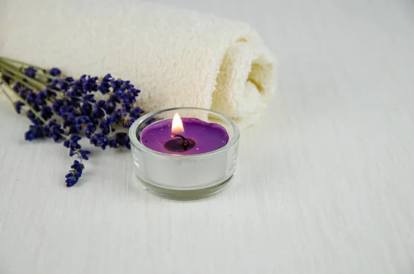 Lavander spa concept — Stock Photo, Image