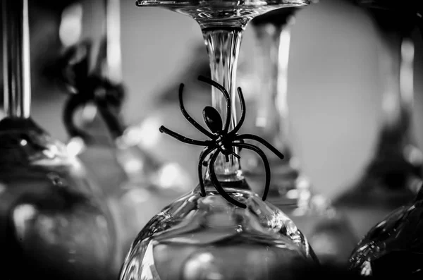 Straszny pająk ozdoba — Zdjęcie stockowe