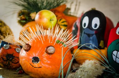 sebze yapılan kirpi