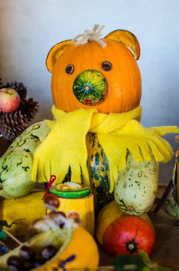 oyuncak ayı sonbahar gemisinden yapılan