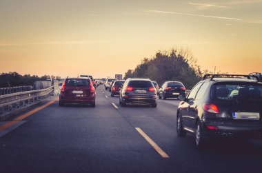 Otobanda trafik sıkışıklığı