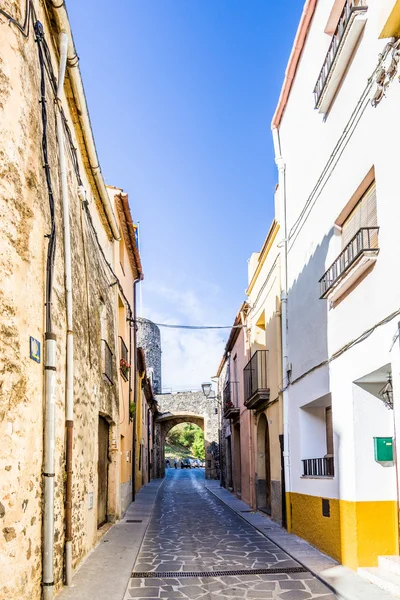 España, Comunidad Autónoma de Cataluña, Provincia de Girona, Hostalric, septiembre 2016 — Foto de Stock