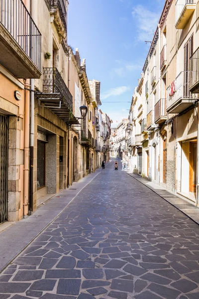 Španělsko, autonomního společenství Katalánsko, v Provincii Girona, Hostalric, září 2016 — Stock fotografie