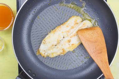 Dory balık biftek pişirme