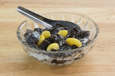 Çim jöle ang Gigko taze süt ile