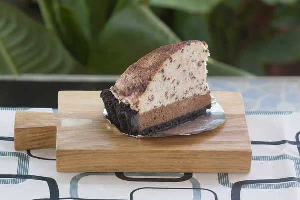 Bolo de banana de chocolate — Fotografia de Stock