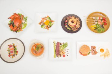 Akşam yemeği için Uluslararası Gıda