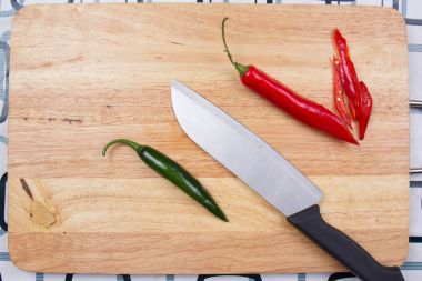 Hot Chili Peppers ahşap geniş kesim el