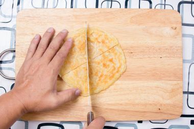 Roti ahşap geniş kesim Şef