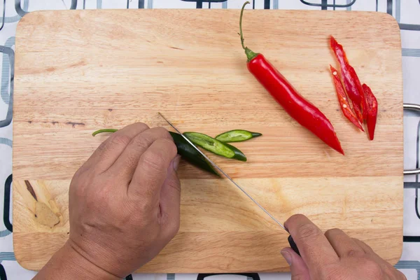 Hot Chili Peppers ahşap geniş kesim el